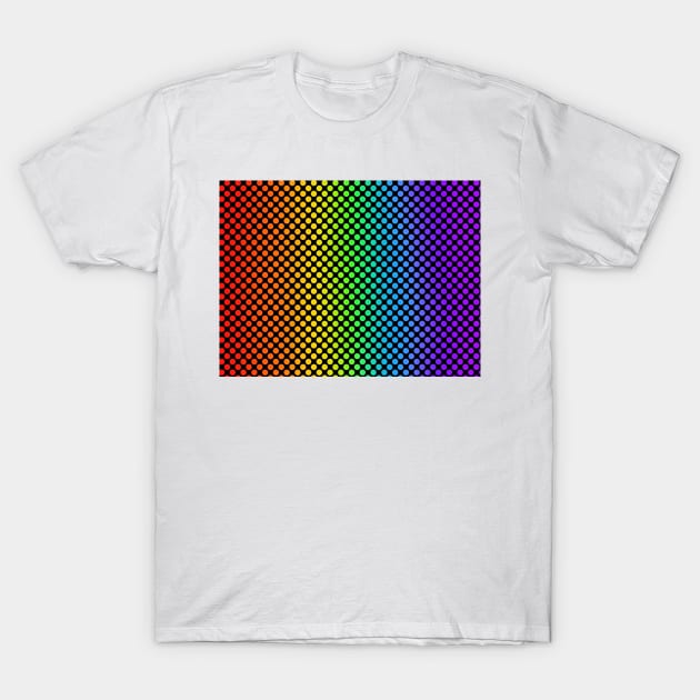 Rainbow dots T-Shirt by tothemoons